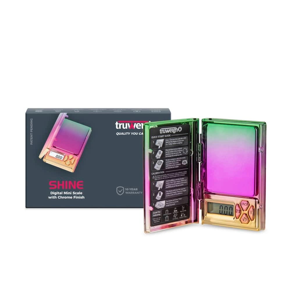 TRUWEIGH SHINE DIGITAL MINI SCALE  100G X 0.01G RAINBOW