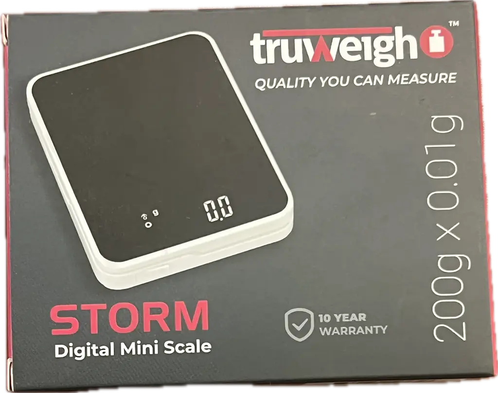 TRUWEIGH STORM MINI SCALE 200G X X0.01G - WHITE