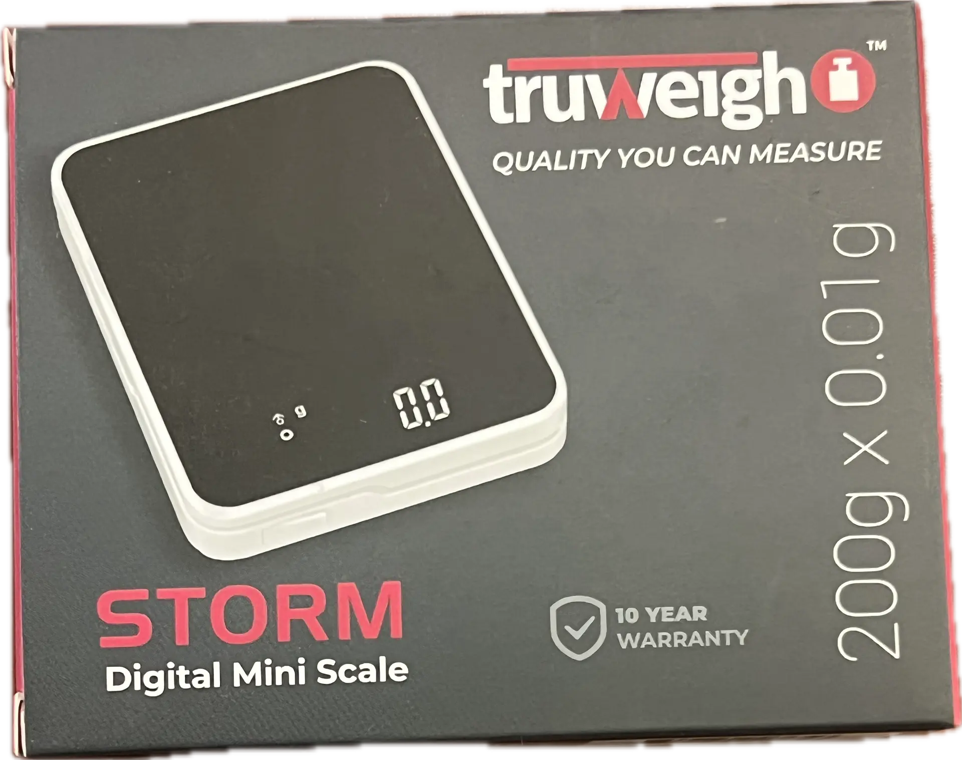 TRUWEIGH STORM MINI SCALE 200G X X0.01G - WHITE
