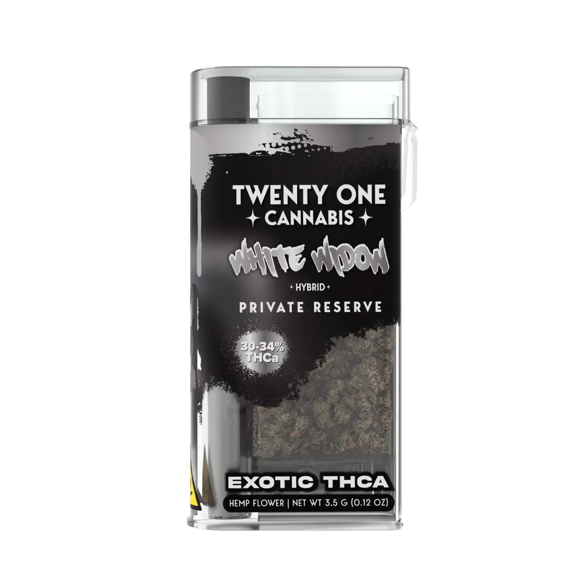 [T-1481-01] Twenty One Cannabis Private Reserve Flower Jar 7G Exotic (Presidential OG)