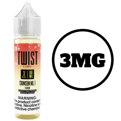 [Q-3800-04] TWIST E-LIQUID 120ML (3mg, Pink No. 1)