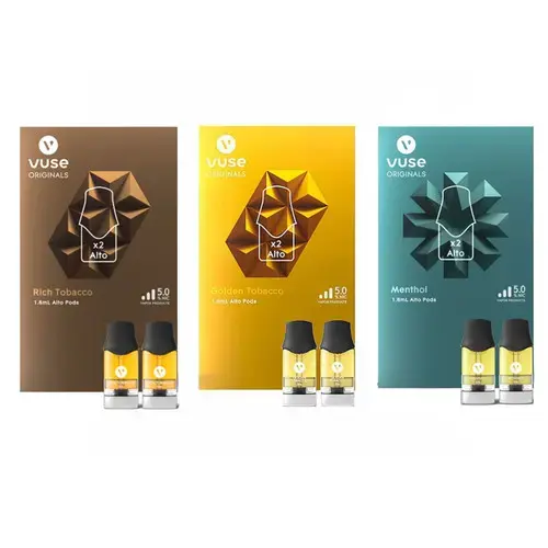 [T-1609-03] Vuse 5CT 4 Pod (GOLDEN TOBACCO 5%)