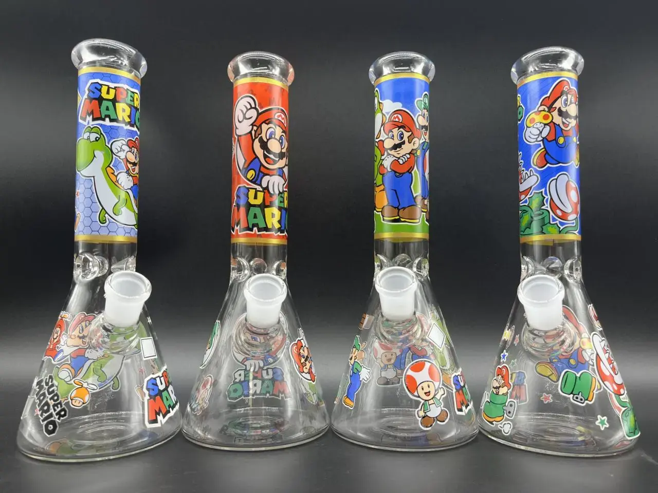 [T-1556-03] Waterpipe 10 Inch Printed Design (HGB-A03)