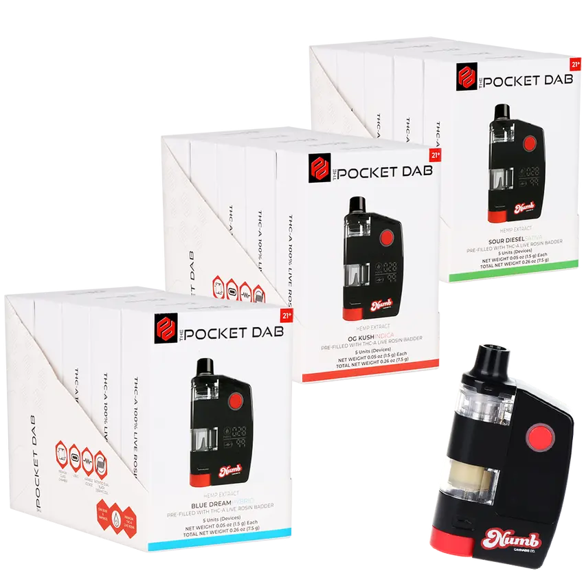 White Fish THC-P Pocket Dab 5PK