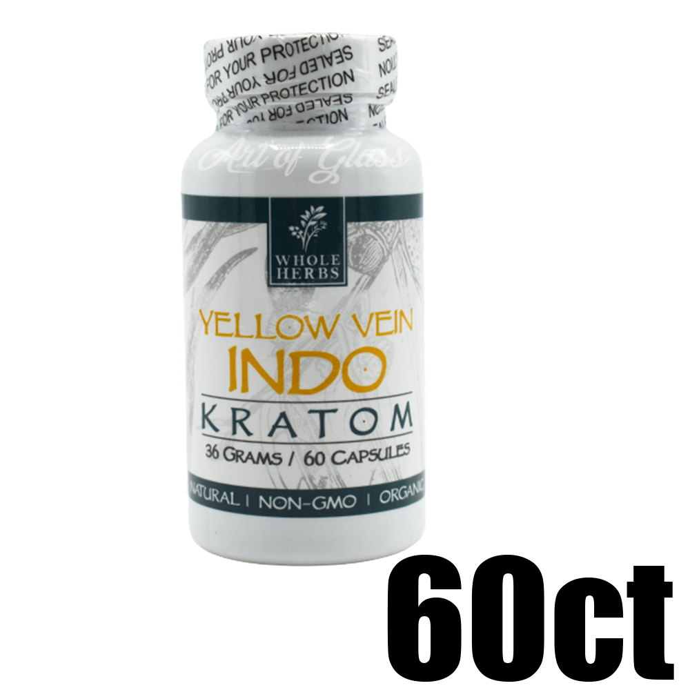 [Q-4052-03] WHOLE HERBS KRATOM 60CT (Green Vein Borneo)