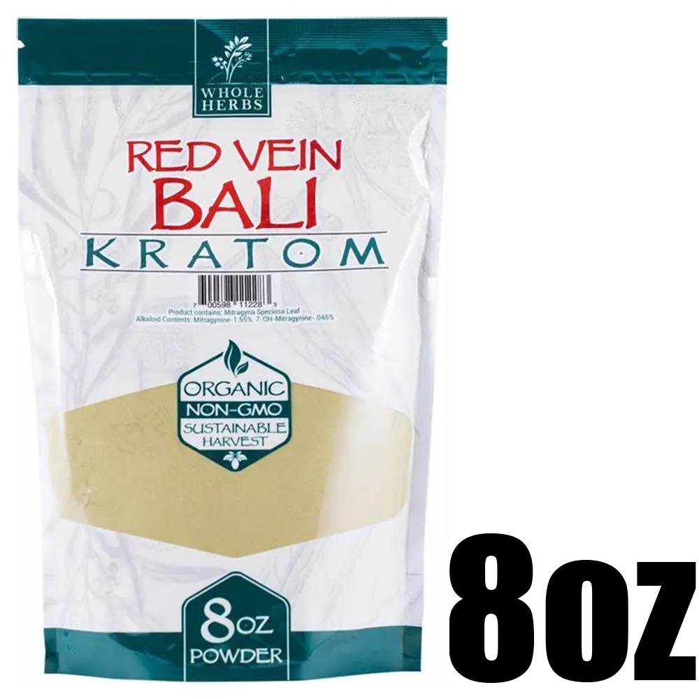 WHOLE HERBS KRATOM POWDER 8OZ