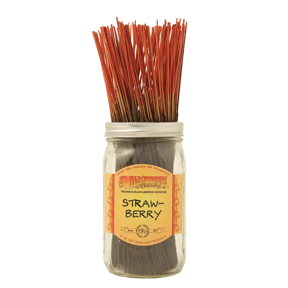 [Q-4056-11] WILD BERRY 100 INCENSE STICKS (Strawberry)