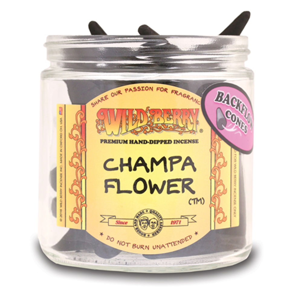 [Q-4059-01] WILD BERRY BACKFLOW CONE (Starter Kit - 12 Fragrances With Display)