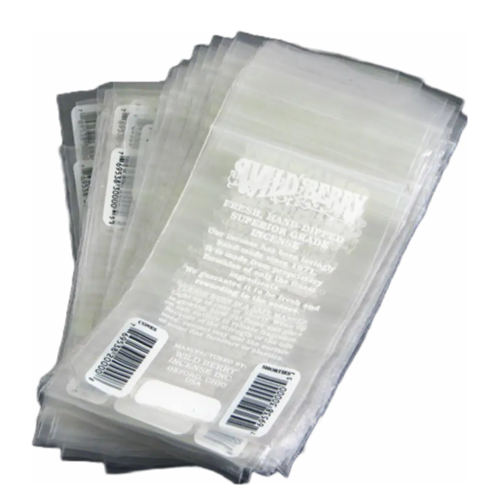 WILD BERRY ZIP CONES BAGGIE