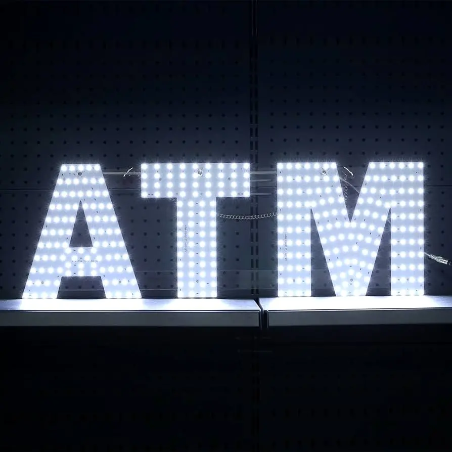 WINDOW SIGN 10*30" ATM