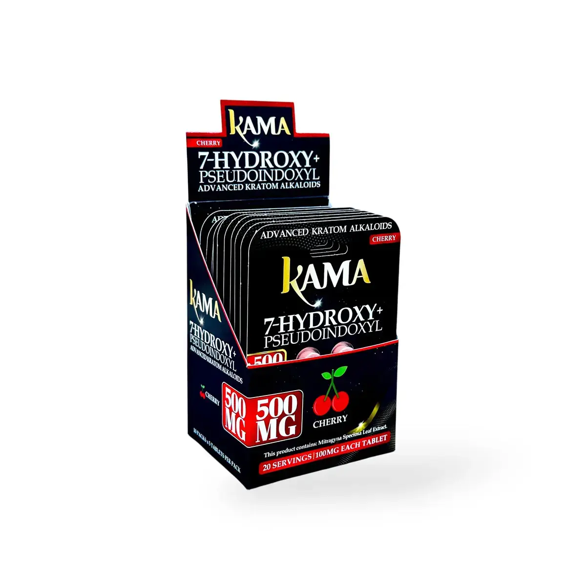 KAMA HYDROXY 200MG 5TAPLET 10 PACK (Strawberry)