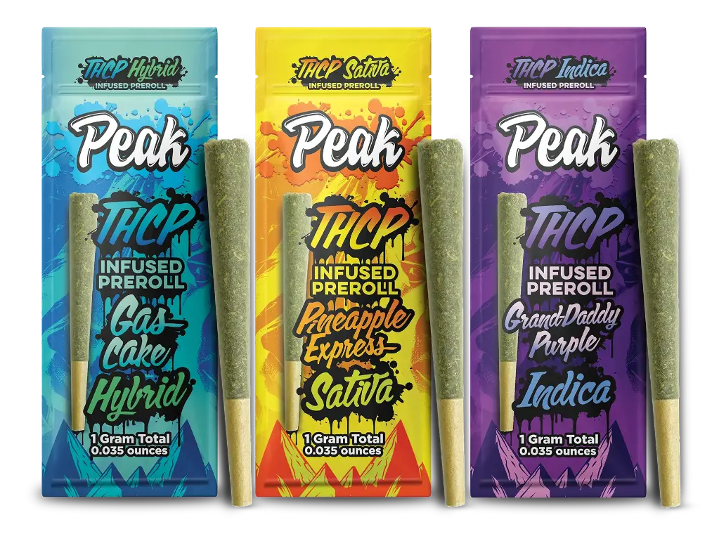 Peak THC-P Infused Pre Roll1G 10CT
