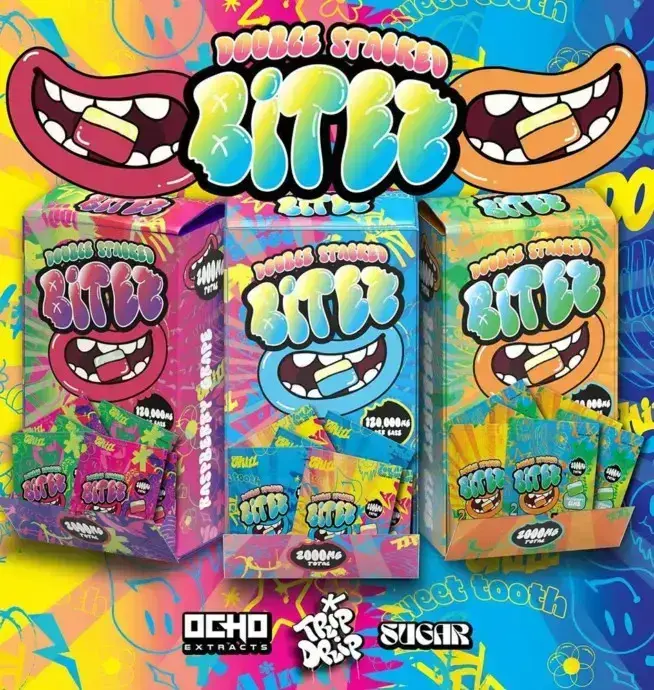 BITEZ Trippy GUMMY Single 40 Count Mushroom