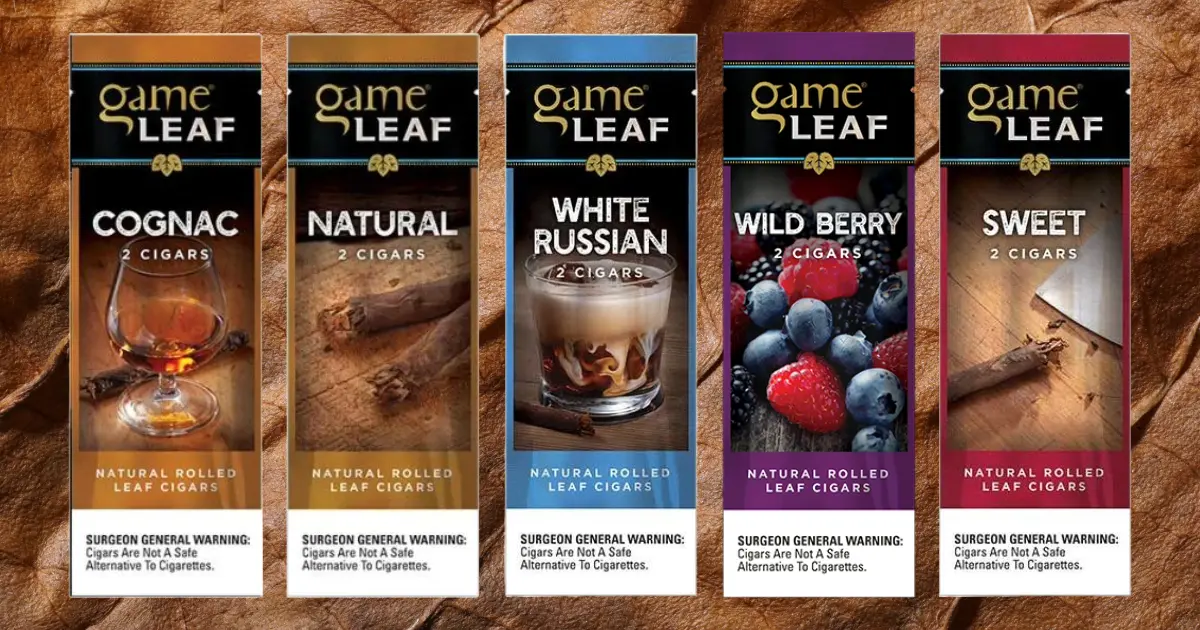 [A-0021-01] Game Leaf 3/$2.19 Display of 20 (Dark)
