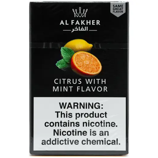 [A-0043-29] Al Fakher Tobacco 50g (Citrus With Mint)