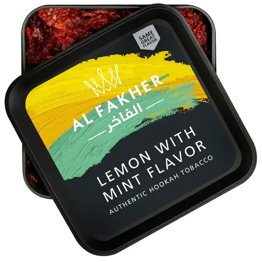 [A-0044-25] Al Fakher Tobacco 250g (Lemon With Mint)