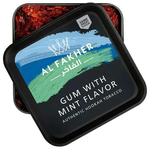 [A-0044-27] Al Fakher Tobacco 250g (Gum With Mint)