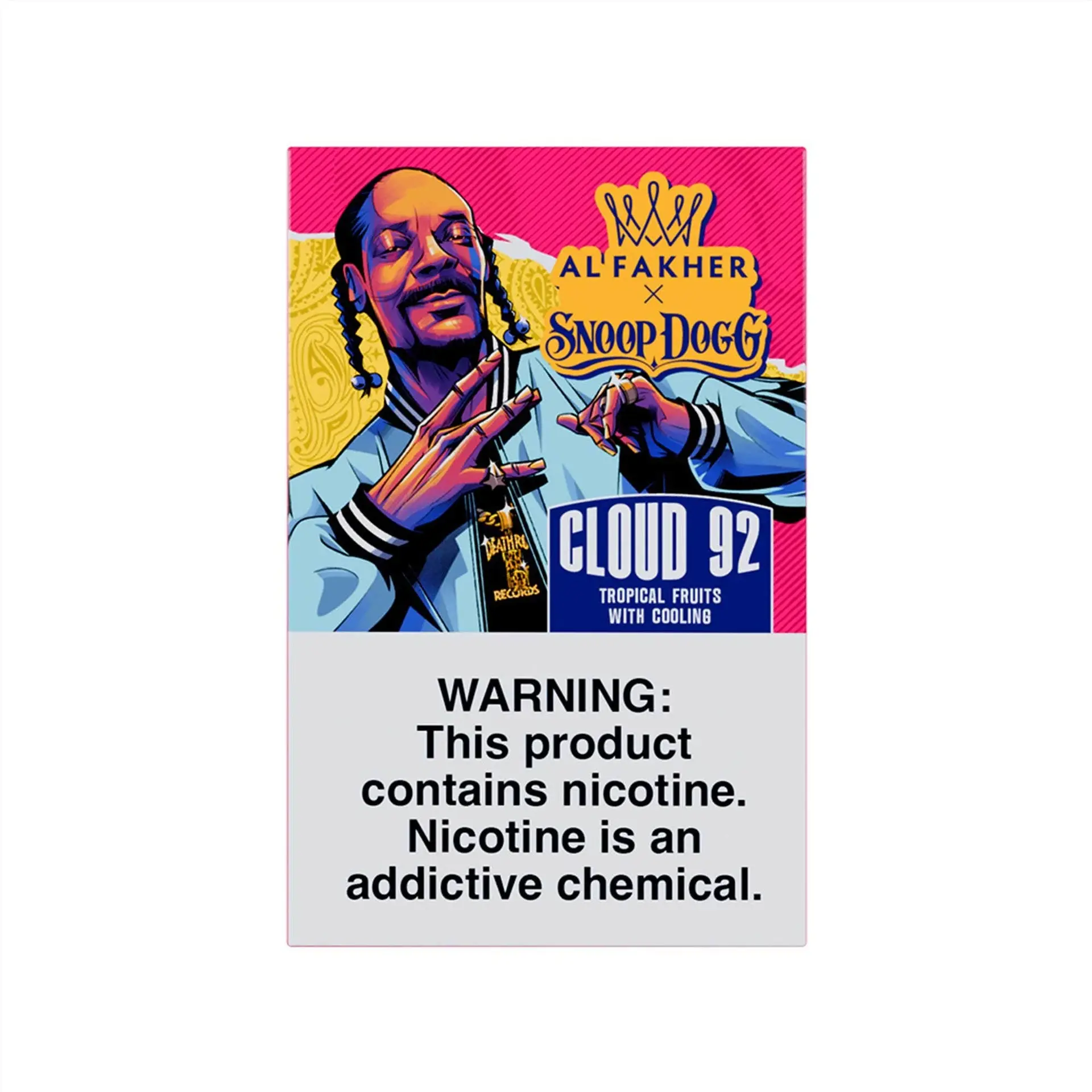 [A-0046-02] Snoop x Al Fakher Shisha Tobacco 0.1lb (Cloud 92)
