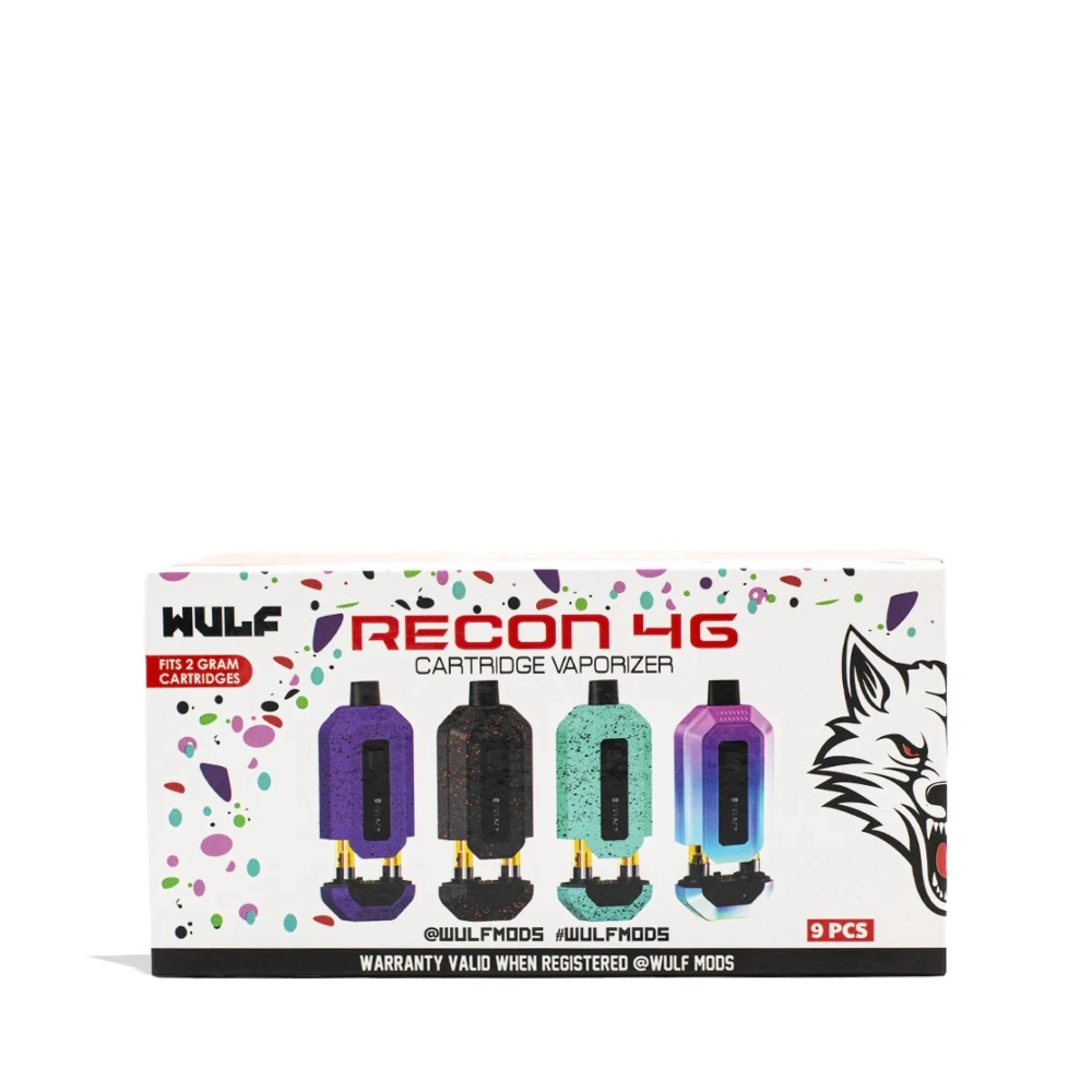 [Q-4154] WULF MODS RECON 4G DUAL CARTRIDGE VAPORIZER 9PK