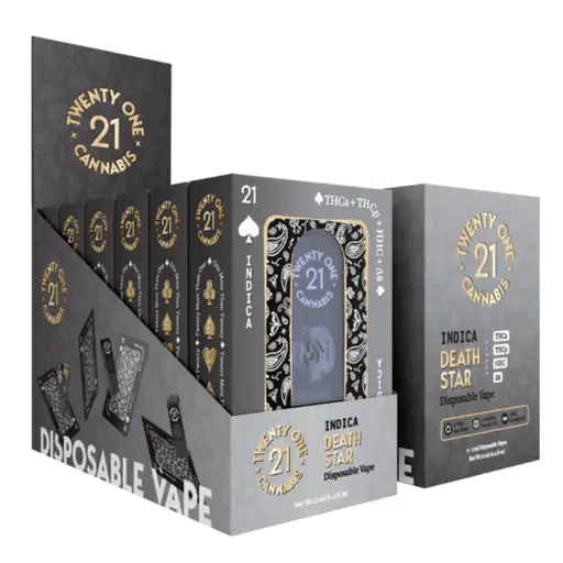 21 DISPOSABLE 2ML THC-A THC-P 6pk Box