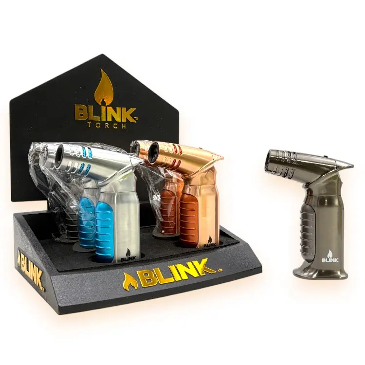 [Q-4885] BLINK DECO POP QUAD TORCH 4FLAME 6CT DISPLAY