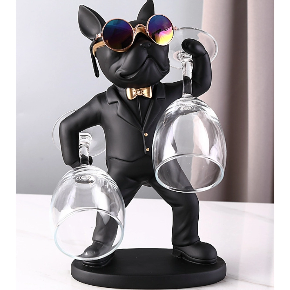 BULLDOG WEARING SUNGLASSES