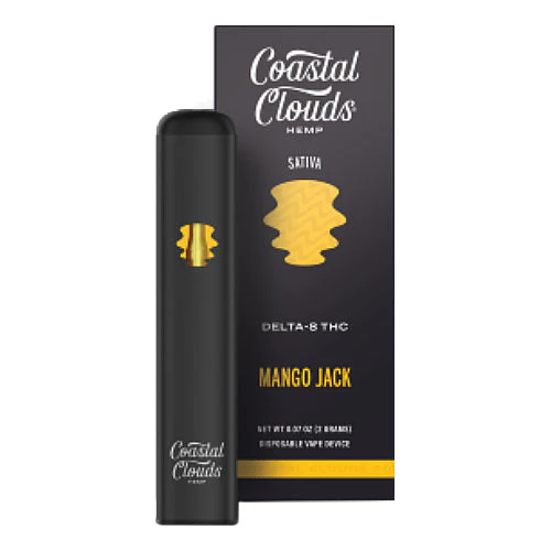 COASTAL CLOUDS D8 THC 2G DISPO 5pk