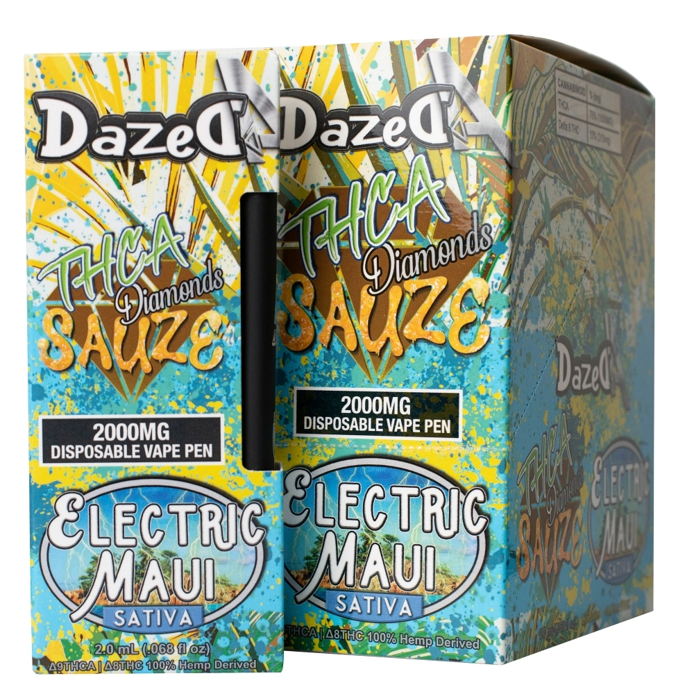 DAZEDA THC-A DISPOSABLE 2G 5PK BOX