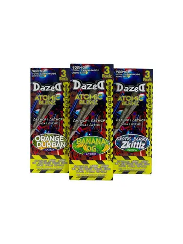 Dazed Atomic Blenz 3PK Pre-Roll 10CT A Box
