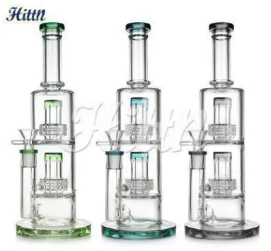 [Q-4428] Double Showerhead Percs 12 inches Mixed colors