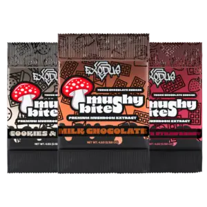 EXODUS MUSHY DROPS CHOCOLATE 1PC 20PK DISPLAY