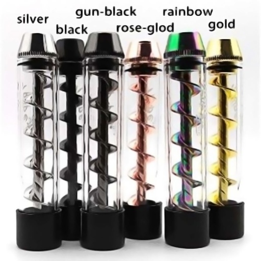 [Q-2202] GLASS BLUNT MULTI COLOR ASSORTED