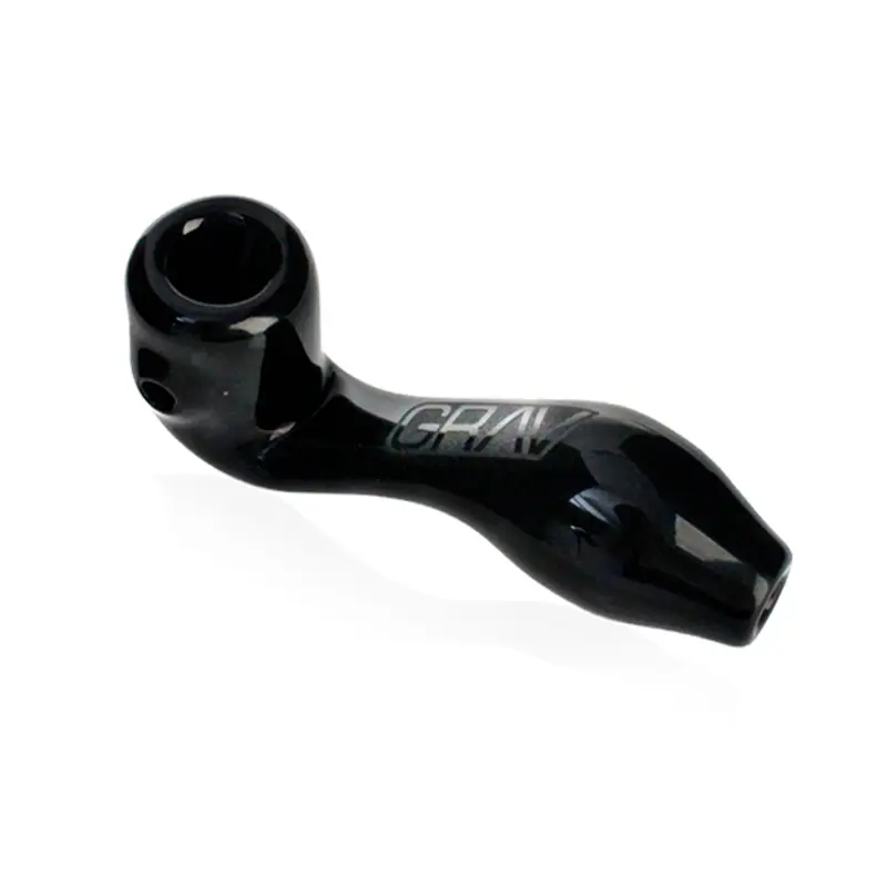 [Q-4464] GRAV 3.5" MINI CLASSIC SHERLOCK HAND PIPE WITH ORIGINAL BOX AND MIXED COLOUR