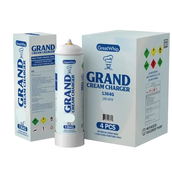 GREAT WHIP 1364G 2.2L 4PK (Culinary/Food Purposes Only)