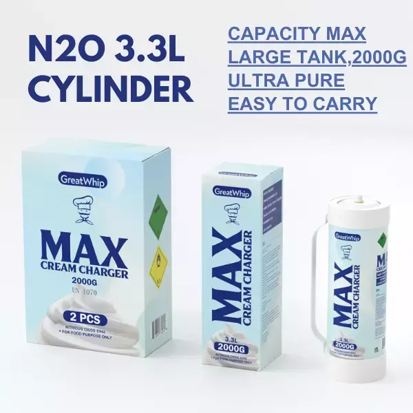 GREAT WHIP 2000G 3.3L 2PK (Culinary/Food Purposes Only)