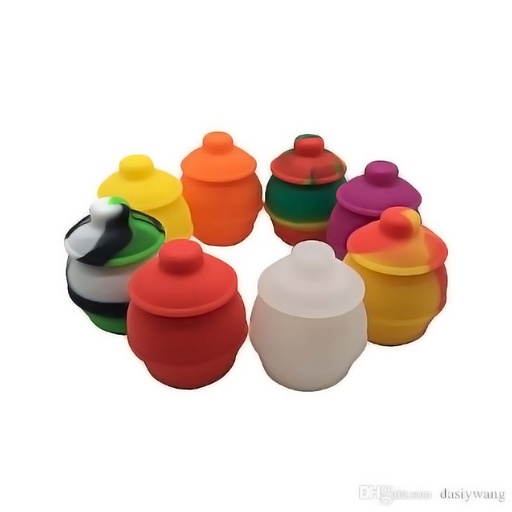 [Q-2563] HONEY POT SILICONE CONTAINER