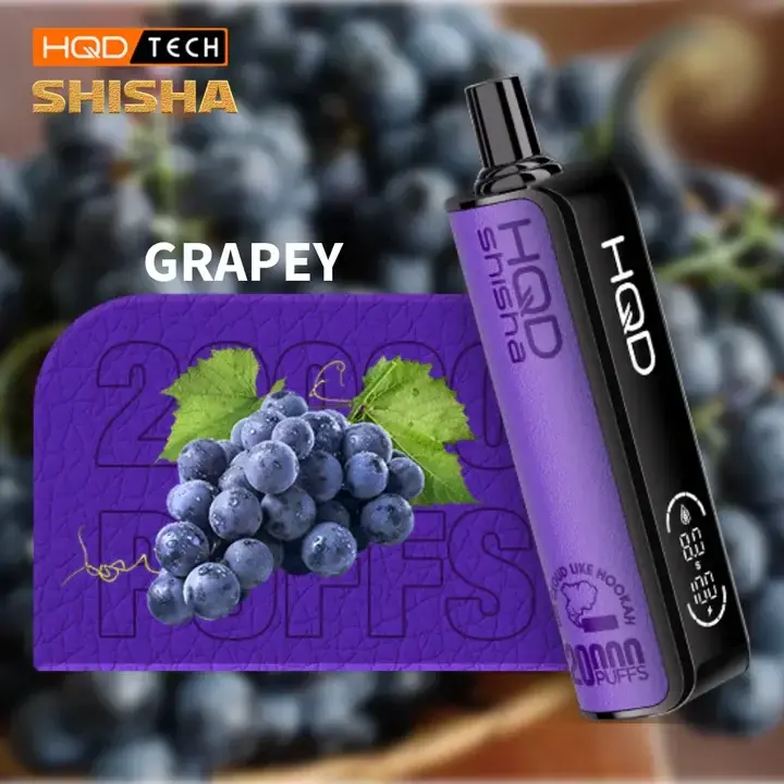 HQD SHISHA Disposable Vapes 18ML 5PK 20K Puff