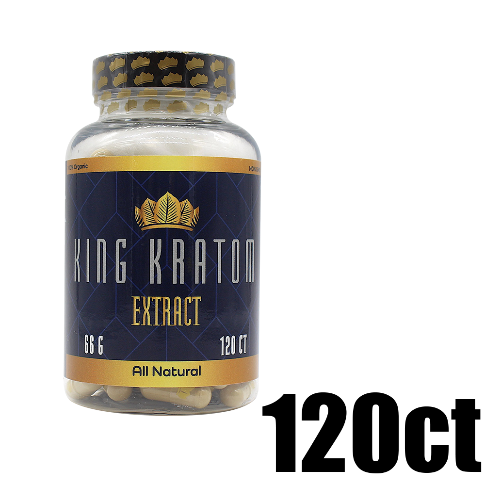 [Q-2691] KING KRATOM EXTRACT 120CT