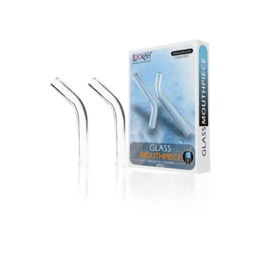 [Q-2745] LOOKAH DRAGON EGG E-RIG REPLACEMENT GLASS MOUTHPIECE - PACK OF 2