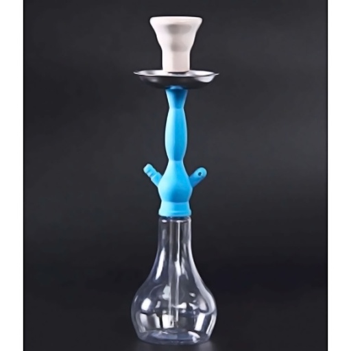 [Q-3090] PLASTIC SILICONE NEW DESIGN HOOKAH