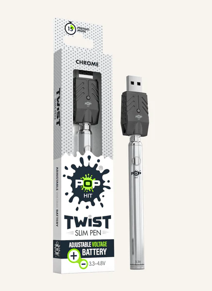 [Q-3104] POP TWIST SLIM PEN 320MAH BATTERY