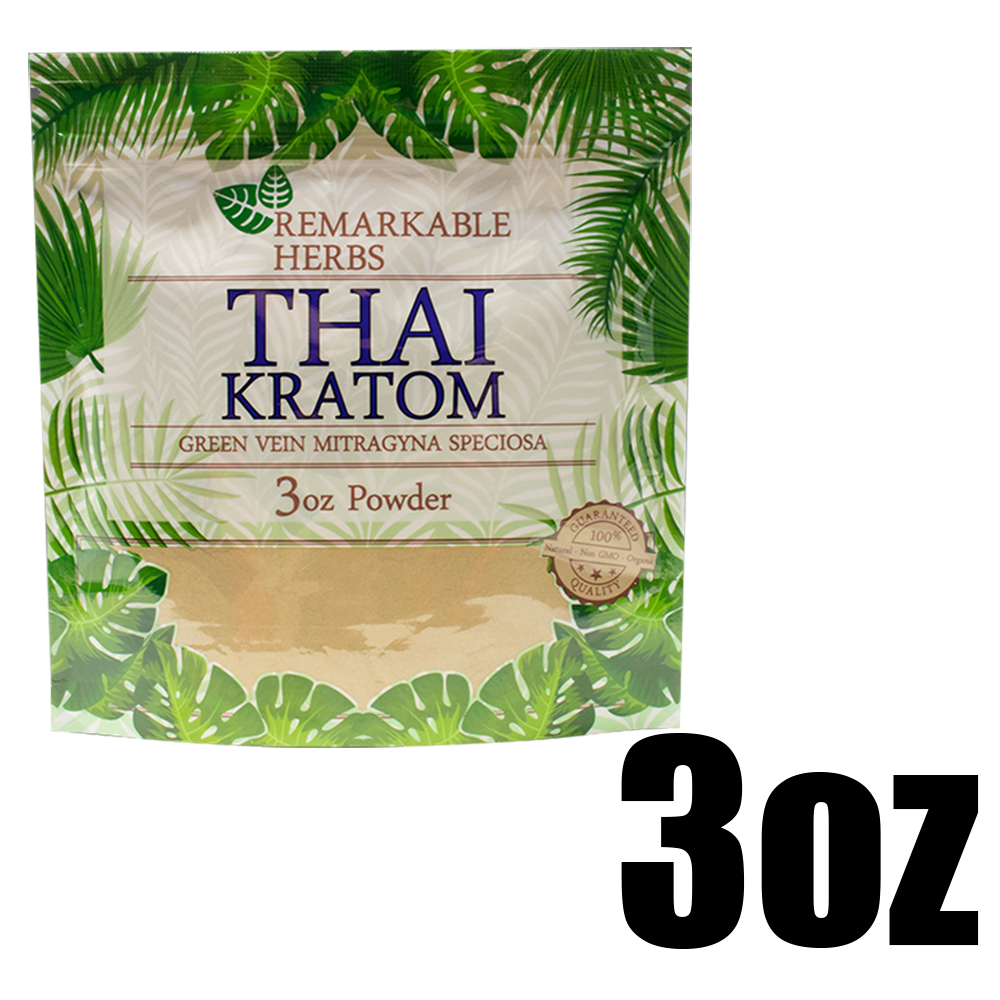 REMARKABLE HERBS KRATOM 3OZ