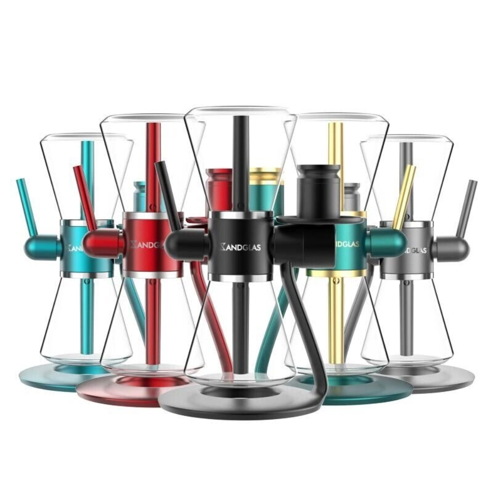 [Q-3294] SANDGLASS ROTATING HOOKAH ASSORTED COLOR