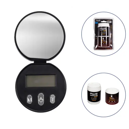 [Q-1276] SCALE AWS SANITIZER 650G X 0.1G