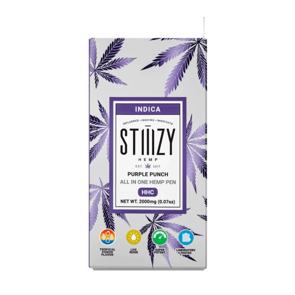 [T-1203] STIIIZY - X BLEND DISPOSABLE 2G WHITE RASPBERRY