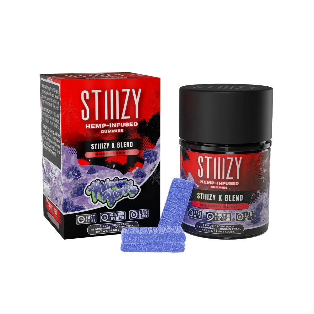 [T-1204] STIIIZY - X BLEND GUMMIES 15PC