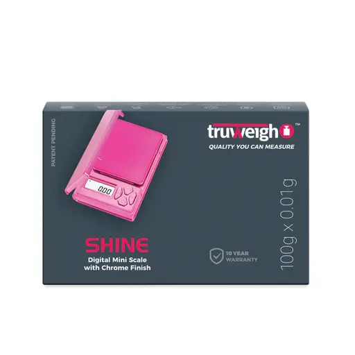 [Q-3755] TRUWEIGH SHINE DIGITAL MINI SCALE  100G X 0.01G PINK