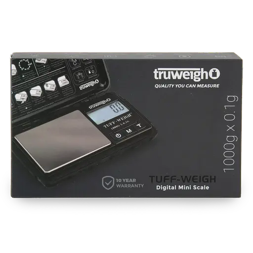 TRUWEIGH TUFF-WEIGH 1000G X 0.1G DIGITAL SCALE
