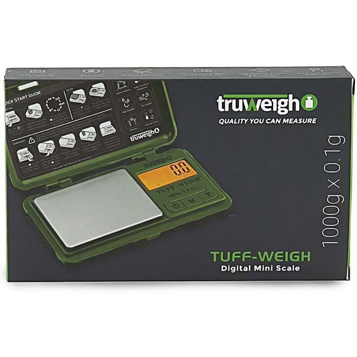 [Q-3768] TRUWEIGH TUFF-WEIGH SCALE GREEN 100G X 0.01G
