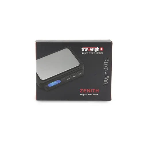 [Q-3775] TRUWEIGH ZENITH SCALE 100G X 0.01G BLACK